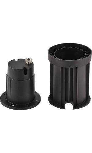 In-Ground 3 Window Cover Black Fixture IP67