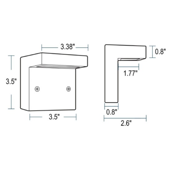 Deck Post Light 3W IP65
