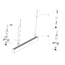 Wire Kit for 3145 Linear Lights