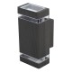 Square Up and Down Wall Sconce