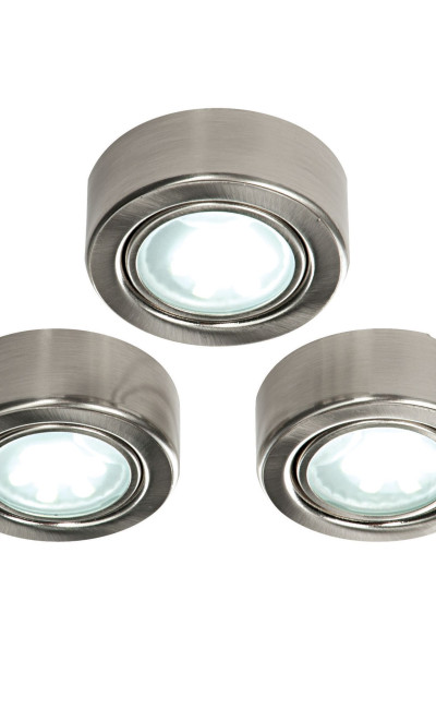 5 Set 2-3/4” Round 80° Puck Light 120VAC