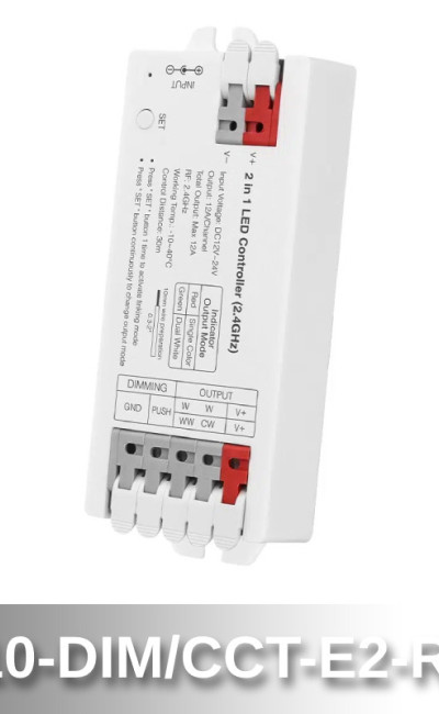 4 Zone Mi Light Dimmer/CCT Master Remote