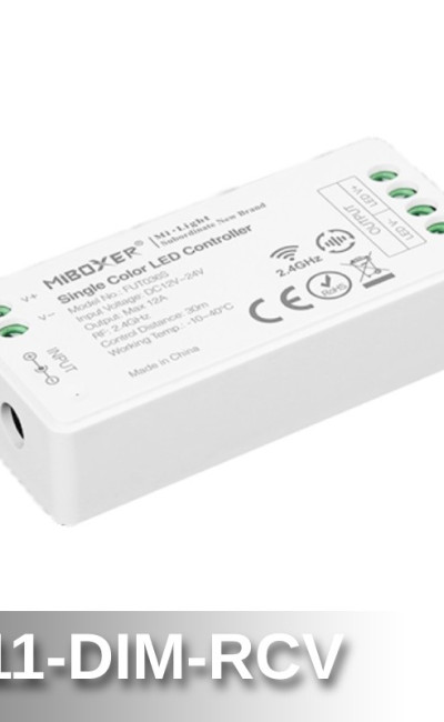 4 Zone Mi Light Dimmer/CCT Master Remote