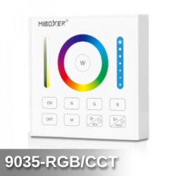 Wall Mount 1 Zone RGB/W/CCT Color Wheel Wireless Panel Wall Mount 1 Zone RGB/W/CCT Color Wheel Wireless Panel