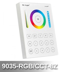 8 Zone Wall Mount RGB/W/CCT Wireless Panel 8 Zone Wall Mount RGB/W/CCT Wireless Panel