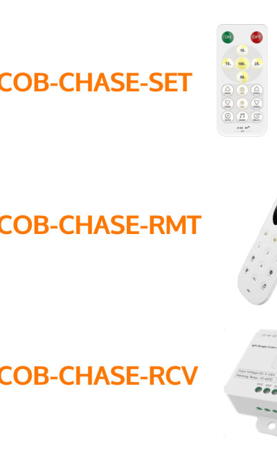 Waterflow COB Chase 16FT 3.6W, 360LM/FT