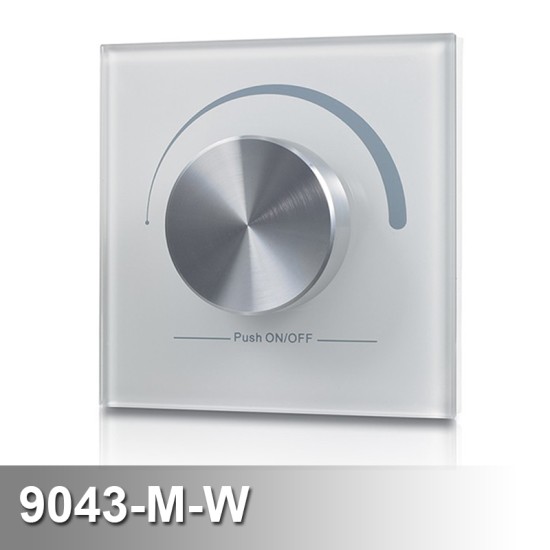 Wall Mount White Aluminum Rotary Master Controller Wall Mount White Aluminum Rotary Master Controller