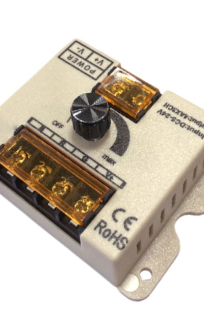 RGB Knob Dimmer 12A