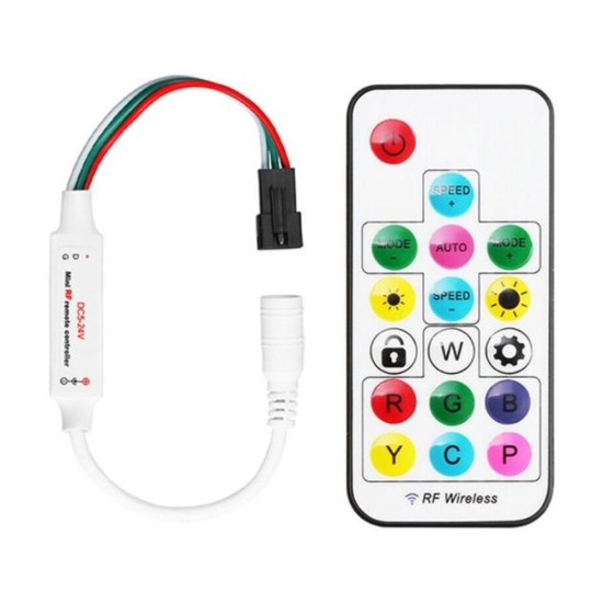 Chasing RGB 2811 Inline RF Controller