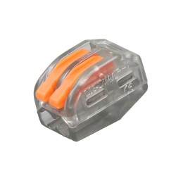 2 Wire Clear Compact Splicing Connector