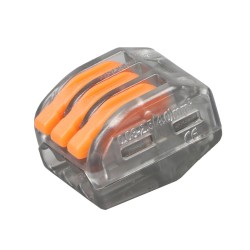 3 Wire Clear Compact Splicing Connector
