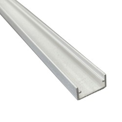 9/16" Deep Flat Slim LED Aluminum Channel