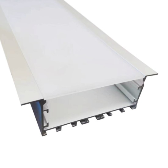 3-13/16" Wide Recessed LED Aluminum Channel w/ Trim