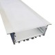 3-13/16" Wide Recessed LED Aluminum Channel w/ Trim