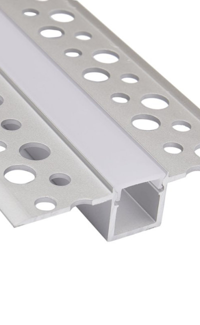 9/16" Trimless Mud-In LED Aluminum Channel