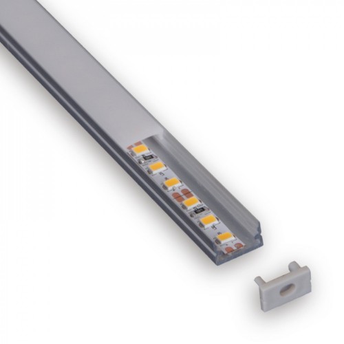 1/2" Mini Low Profile LED Aluminum Channel