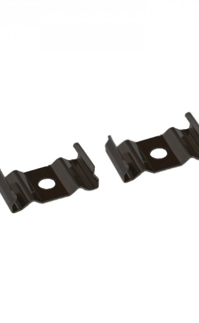 11/16" Black Bendable Low Profile LED Aluminum Channel