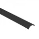 11/16" Black Lens Bendable Low Profile LED Aluminum Channel