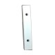1" Black Big Square Top LED Aluminum Channel 