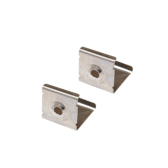 1/2" Mini Full Cover Angled LED Aluminum Channel