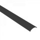 5/8" Black Lens Full Cover Angled LED Aluminum Channel