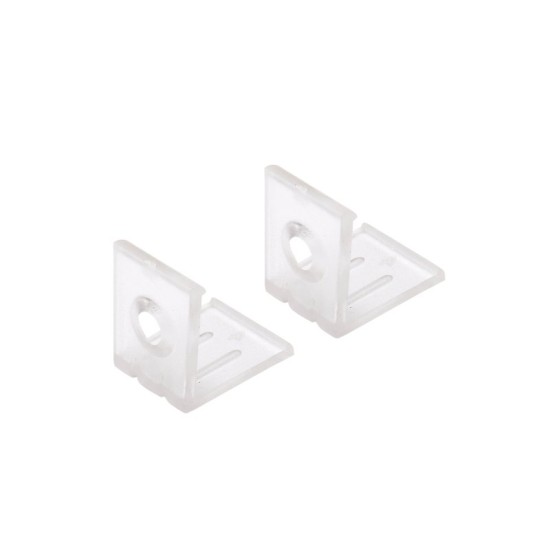5/8" Square Full Cover Angled LED Aluminum Channel