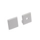 5/8" Square Full Cover Angled LED Aluminum Channel