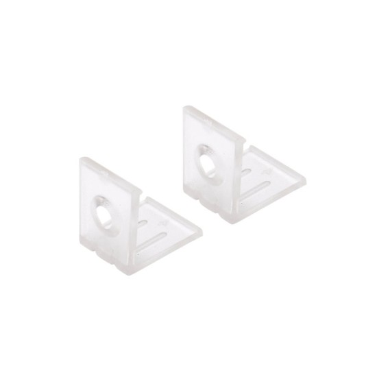 5/8" Black Full Cover Angled LED Aluminum Channel