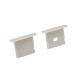 1-1/8" Deep Square LED Aluminum Channel w/ Trim