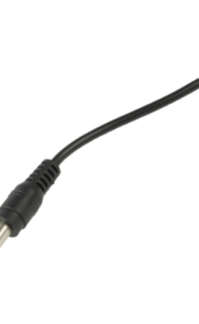 Black DC Connector w/ Wire Male