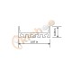 7/8" Wide Slim LED Aluminum Channel