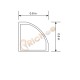 13/16" Angled LED Aluminum Channel 