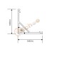 5/8" Full Cover Angled LED Aluminum Channel