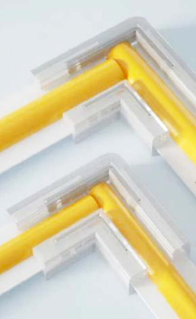 10mm Solderless L Strip Coupling