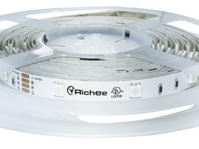 Color Changing RGB LED Strip 2.2W/ft 30LED/m 