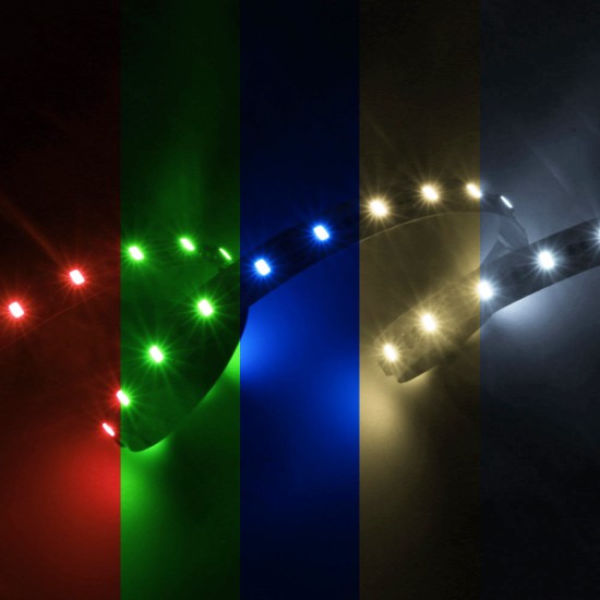 Color Changing Tunable White RGB/CCT 2.2W/ft 30LED/m 24V DC Color Changing Tunable White RGB/CCT 2.2W/ft 30LED/m 24V DC