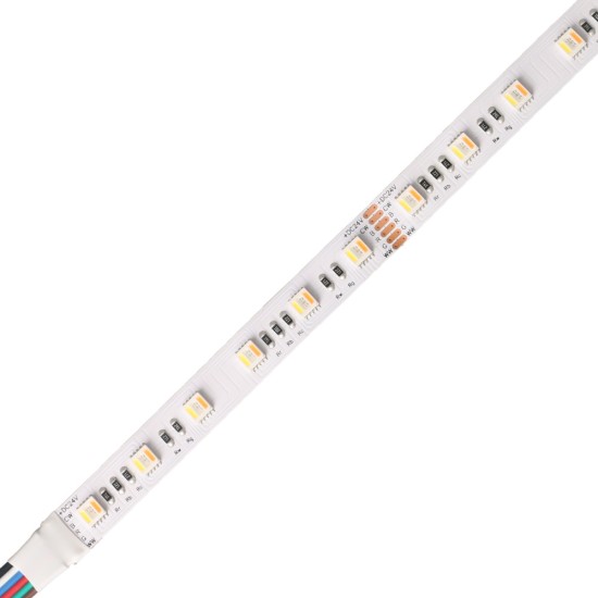 Color Changing Tunable White RGB/CCT 4.4W/ft 60LED/m 24V DC Color Changing Tunable White RGB/CCT 4.4W/ft 60LED/m 24V DC
