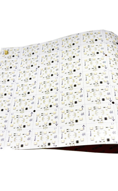 RGB Pixel IC Color Changing Flexible LED Sheet 1' x 2' 24V