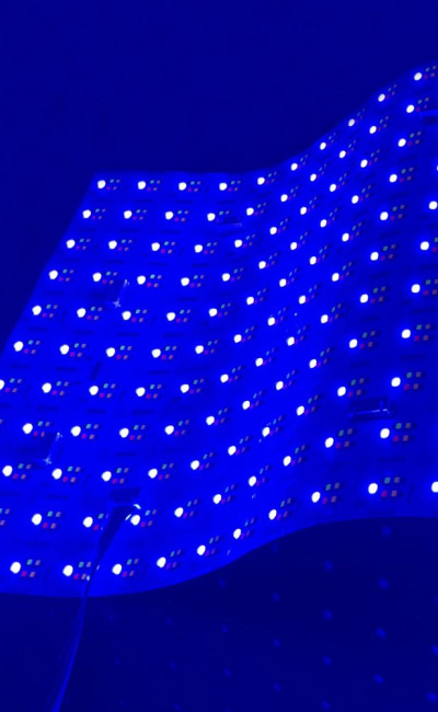 RGB+CCT Precise Color Changing w/ Tunable White Flexible LED Sheet 1' x 2' 24V