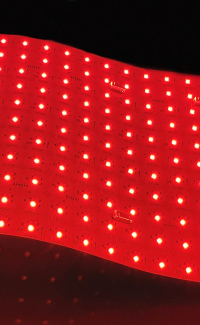 RGB+CCT Precise Color Changing w/ Tunable White Flexible LED Sheet 1' x 2' 24V