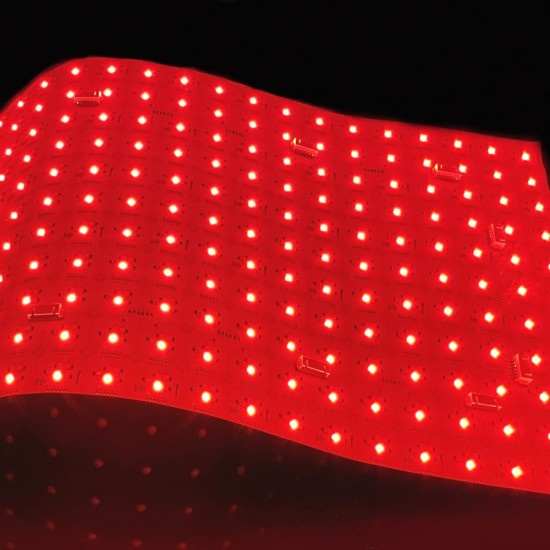 RGB+CCT Precise Color Changing w/ Tunable White Flexible LED Sheet 1' x 2' 24V