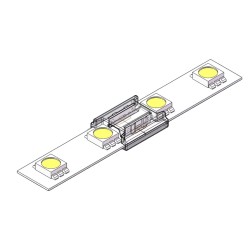 10mm Mini Solderless Strip Coupling 10mm Mini Solderless Strip Coupling