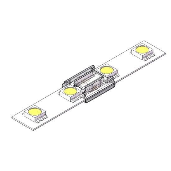 10mm Mini Solderless Strip Coupling 10mm Mini Solderless Strip Coupling