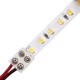 8mm Screw-on Solderless Strip to Wire White Connector