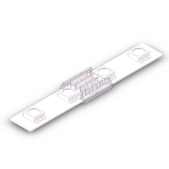 RGB 10mm Mini Solderless Strip Coupling RGB 10mm Mini Solderless Strip Coupling