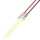 10mm Solderless Strip Power Input Connector for COB LED Strip 10mm Solderless Strip Power Input Connector for COB LED Strip