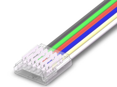 RGB+CCT 12mm Mini Solderless Strip Power Input