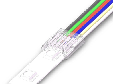 RGB+CCT 12mm Mini Solderless Strip Power Input