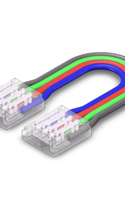 RGB 10mm Mini Solderless Strip Wire Coupling