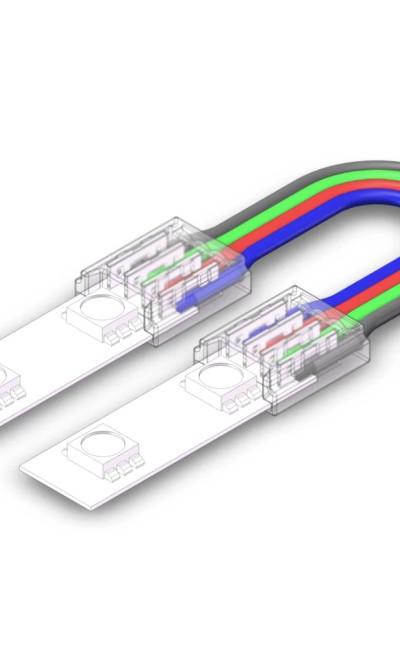 RGB 10mm Mini Solderless Strip Wire Coupling